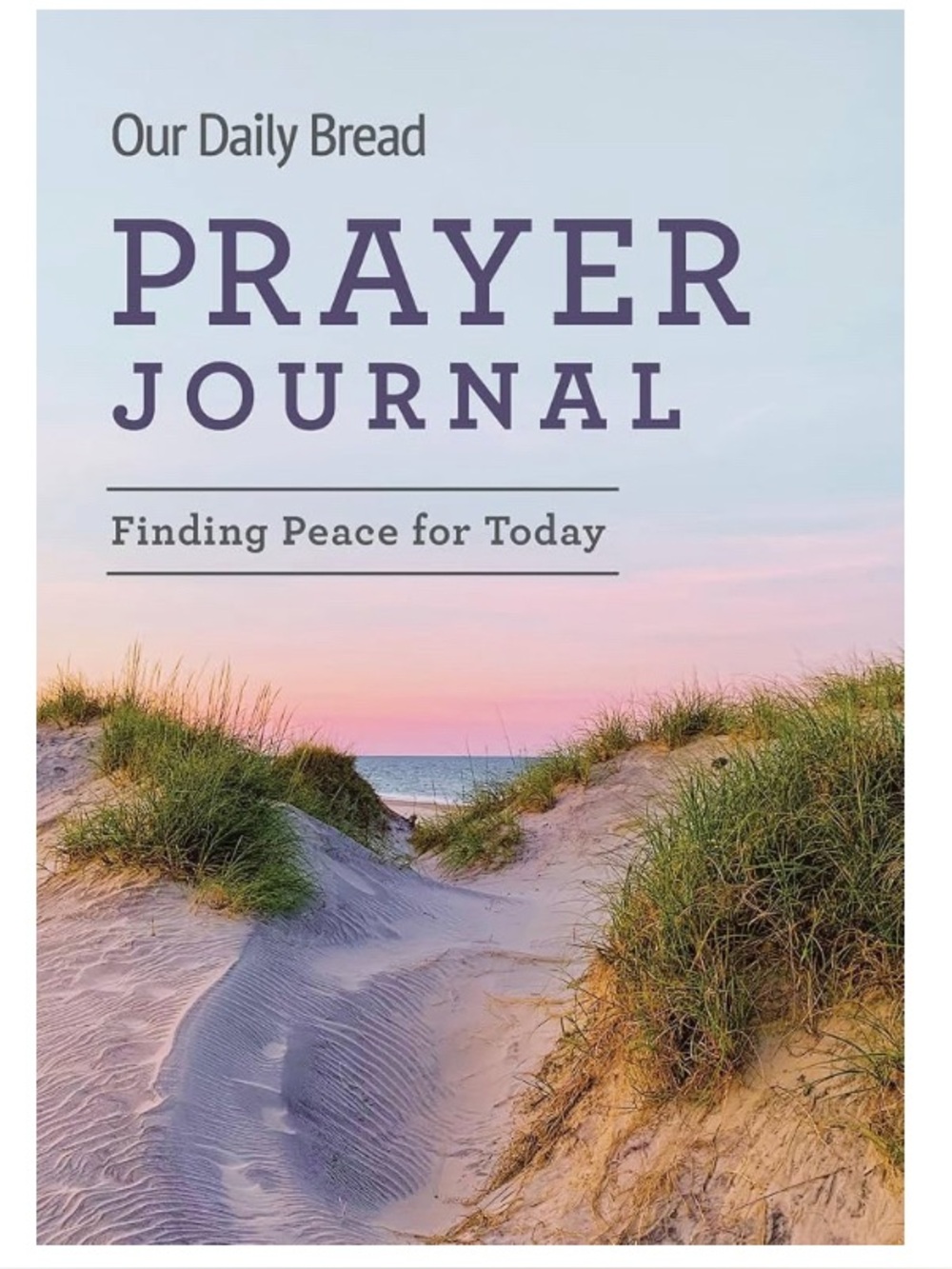 Our Daily Bread Prayer Journal - Pastel Beach Cover